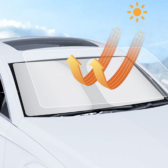 PH 접이식 차광막 간편 설치 차량용 햇빛가리개 중형