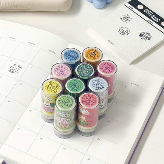 마넷 얼렁뚱땅 현생 스탬프