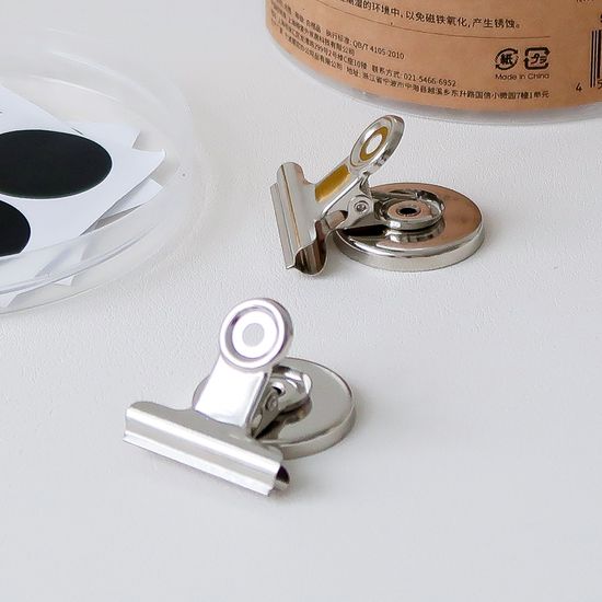 강력 자석 집게 메모홀더 마그넷 냉장고 12개 세트