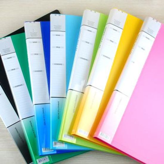컬러 스프링파일 A4 / Color spring File 