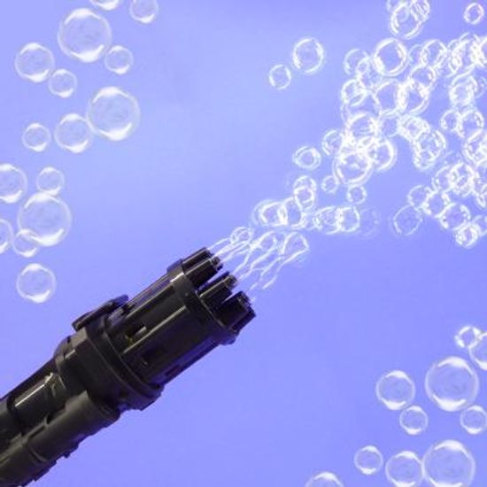 개틀링 비눗방울 버블건 비누총 (블랙)