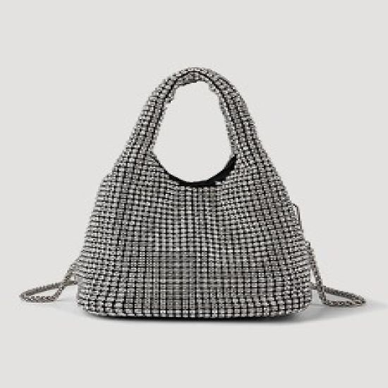 MST-71888 디온드 숄더백 여성 큐빅 체인 크로스백