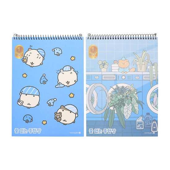 모닝글로리 줄 없는 종합장(A)(항균)