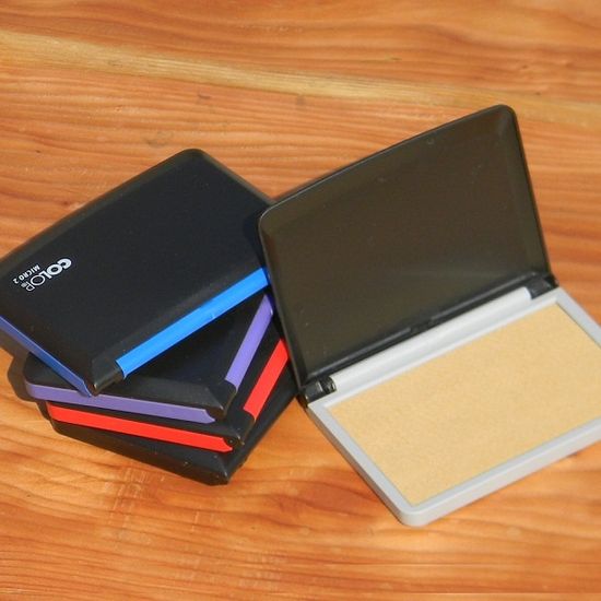 컬럽 다양한 5색상의 고밀도 스탬프패드 Micro 2