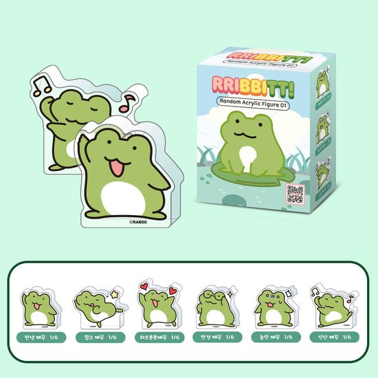 깨꾹! 랜덤 아크릴 피규어 (낱개랜덤) 