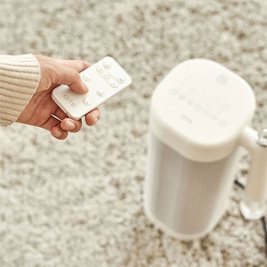 오르테 2in1 리모컨 가습기 겸용 온풍기 히터 OHM-21A