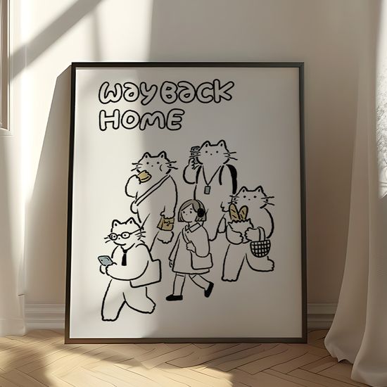 Way back home 2, 윤성(블랭크캣) 작가 그림