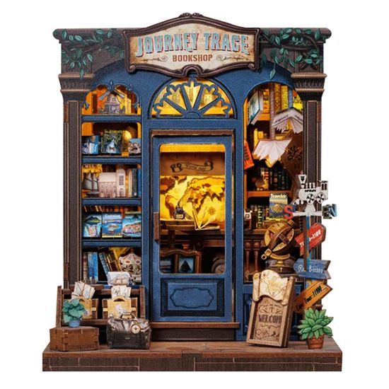 핸즈크라프트 DIY미니어처 북눅 저니트레이스 북샵