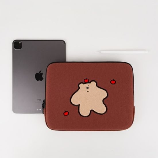 자수 노트북파우치_나의 조그만 행복(ipad 11/13/15)