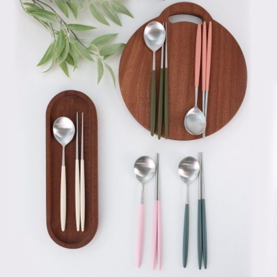 봉봉 컬러 수저세트 9color