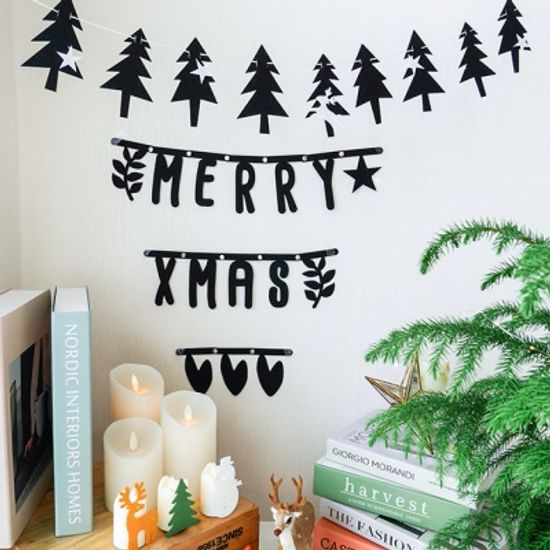 메리 엑스 마스 이니셜 데코