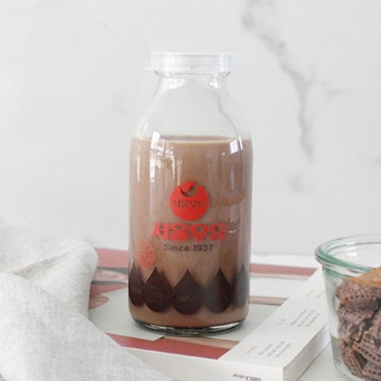 서울우유 레트로 유리병 330ml