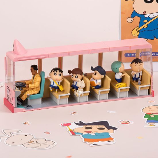 짱구 유치원 버스 피규어 7종 랜덤뽑기