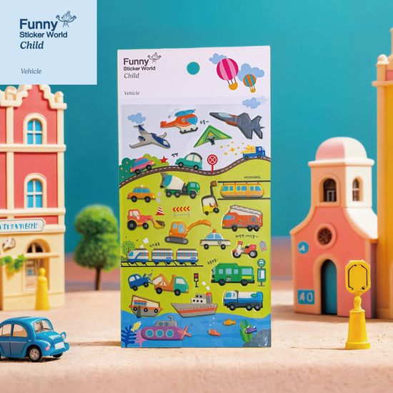 퍼니스티커 C511.5 교통수단 캐스팅 차일드