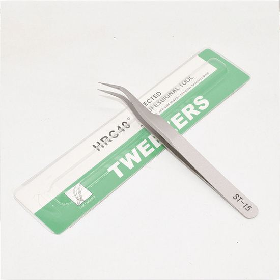 전문가용 네일 비즈 스티커 다꾸핀셋 스텐 핀셋 H038