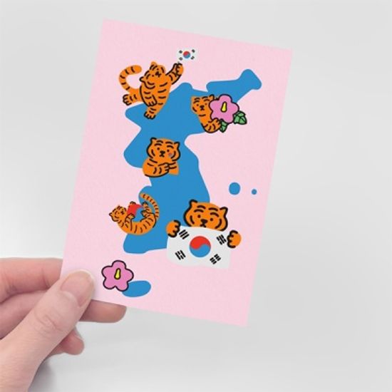 [무직타이거] 코리아 타이거 엽서
