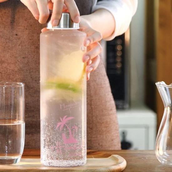 NEW 하와이안 트라이탄 1리터 물병(알로하핑크) 2P