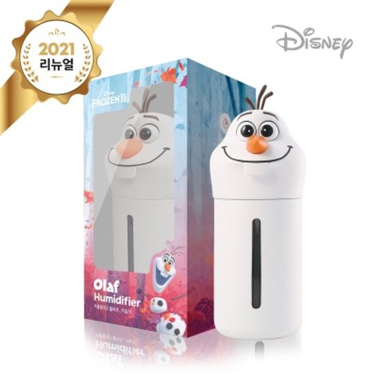 2021리뉴얼 디즈니 겨울왕국 올라프 무선 미니 가습기