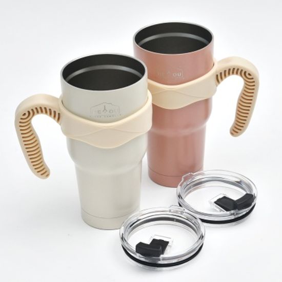 1+1 디유 2중 진공 울트라 대용량 스텐 텀블러 900ml