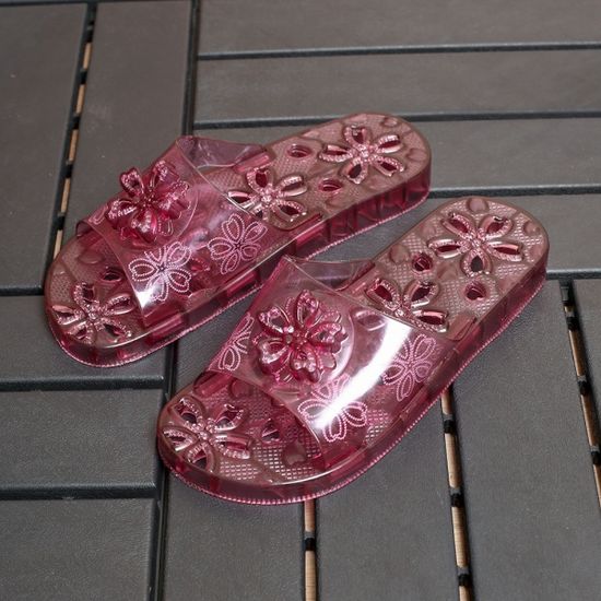 롯데 로베스 꽃 욕실화/실내화 화장실 욕실 슬리퍼