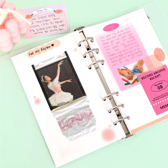 워너디스 A6 6공 점보 리필 무지 내지