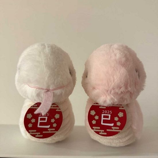 2025 뱀띠의해 부드러운 뱀 애착 인형 귀여운 선물