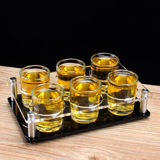 홈파티 6구 술잔 홀더24cm(WCCB4C2)