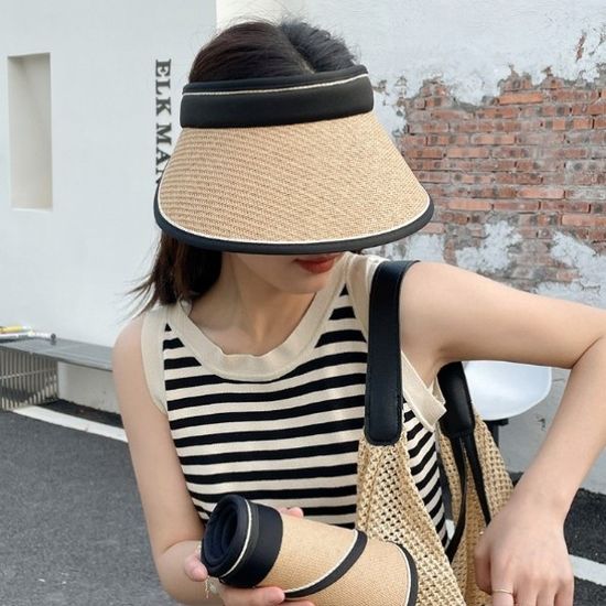 여성 햇빛 차단 모자