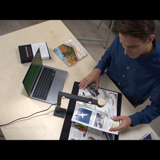 시저 팬시프로 비주얼라이저 4K 웹캠 A3스캐너