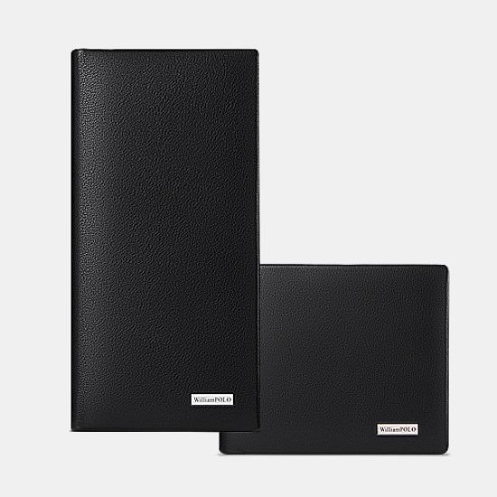 남자 천연소가죽 반지갑/장지갑