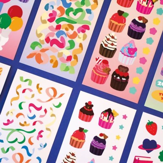 루카랩 만년형 A5 6공 로즈골드링 다이어리 팩