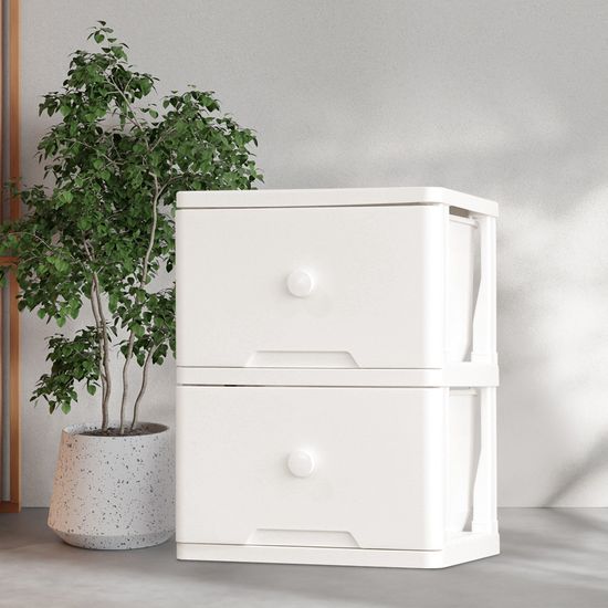 초 대용량 60L 그란데 플라스틱 서랍장 2단 대형 수납