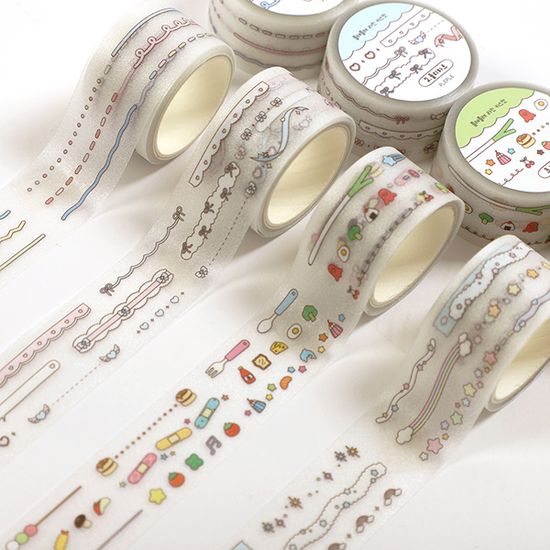 라인 키스컷 테이프 (4종)