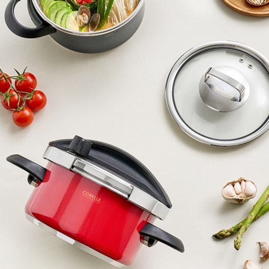 코렐 코디네이츠 2IN1 원터치 압력밥솥 택1