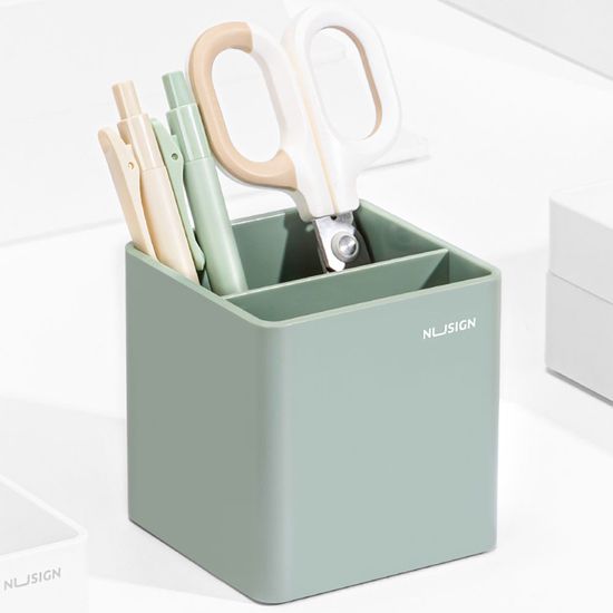 누사인 다용도 2칸 연필꽂이 펜꽂이 색연필꽂이
