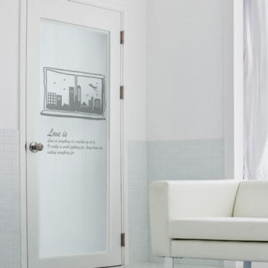 pg057_m-무점착유리시트_창문너머도시야경_유리문시트지