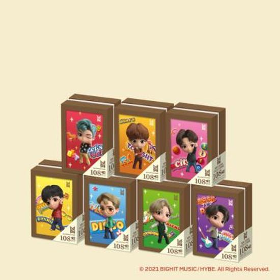 108피스 직소퍼즐 BTS 타이니탄 액자 직소퍼즐