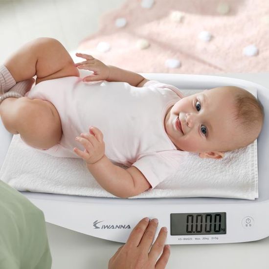 아이워너 신생아 체중계 유아 아기 전자 디지털 측정