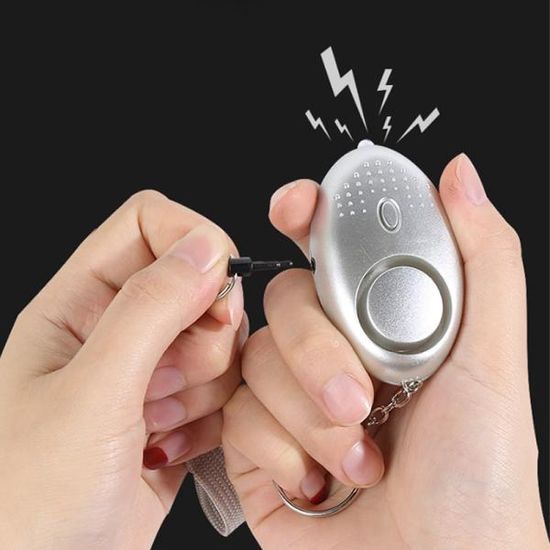 호신용 경보기 여성호신용품 130db 키링 레드 S747