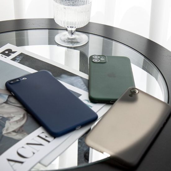 끼움 아이폰 제로03 매트 슬림케이스 그린 블랙 블루 