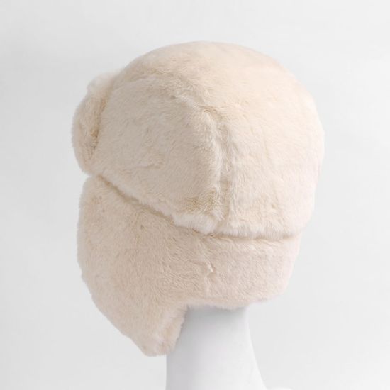 풍성한 귀달이 군밤모자(아이보리)/ 방한 트루퍼햇