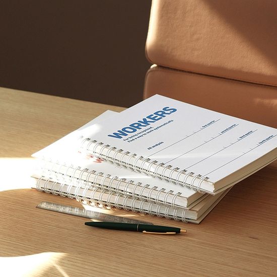  2024 일하는 사람, 워커스 플래너 (날짜형, 주간)