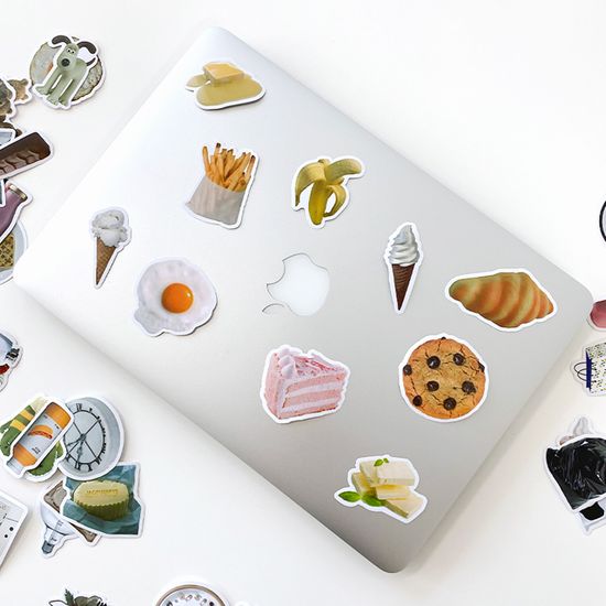 다꾸 폰꾸 리무버블 스티커 세트 No.S2 60장 세트