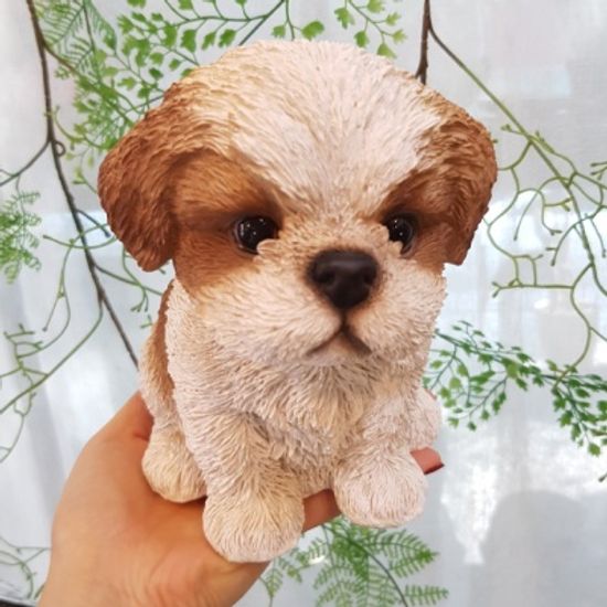 시츄 장식인형