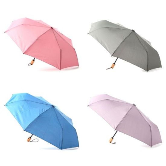 플라우나 솔리드 파스텔색상 3단자동우산 5컬러