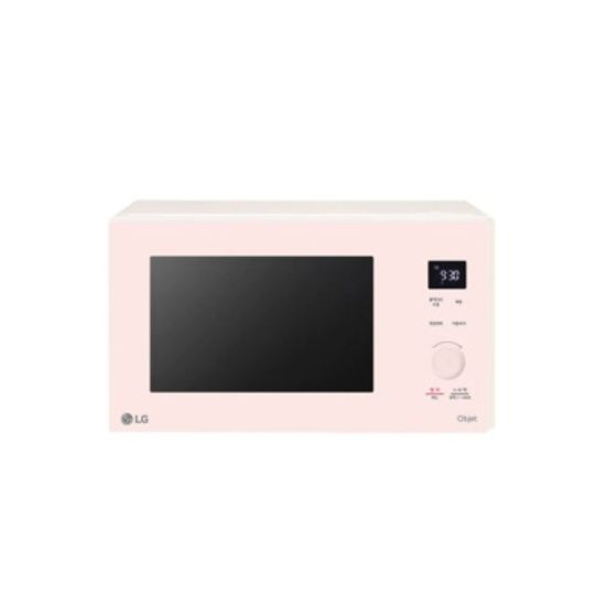 LG전자 오브제 전자레인지 MWJ25P 크리스탈 핑크 25L