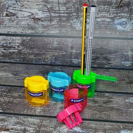 스테들러 날개형 2홀 연필깎이 513 006 1Box(10개)