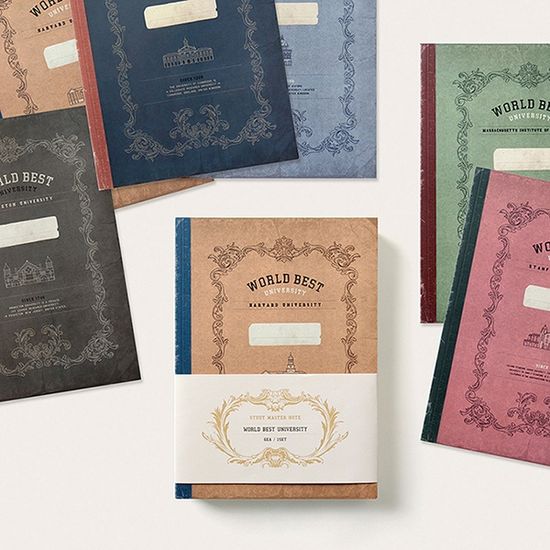 스터디 마스터 노트 World best university 6종 세트