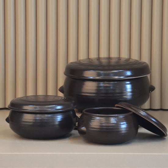 옹기종기 항아리 찬통(중) (뚜껑포함 1SET)