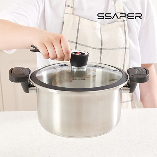 셰퍼 IH 5리터 스텐 저압 진공냄비